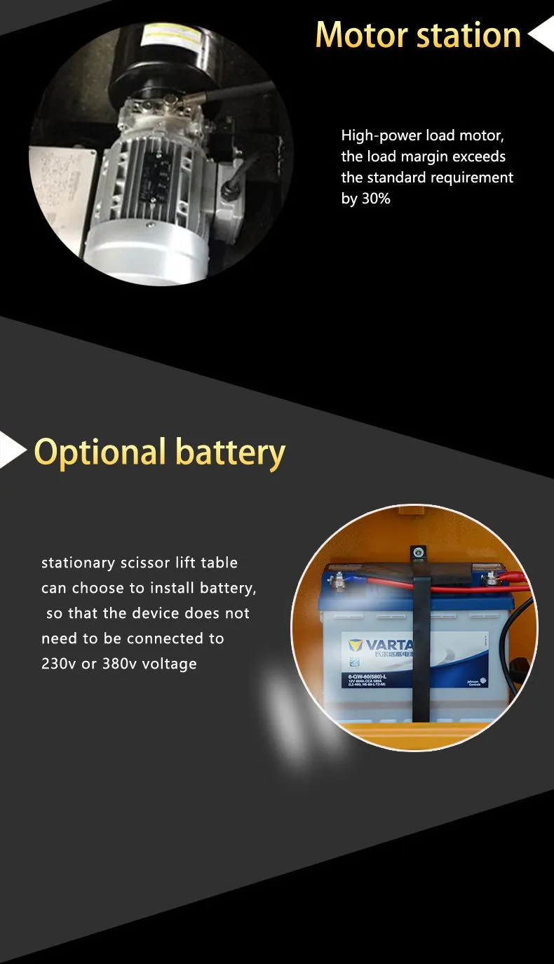 electric scissor lift table