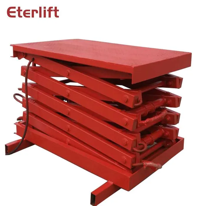 Gunting lift troli