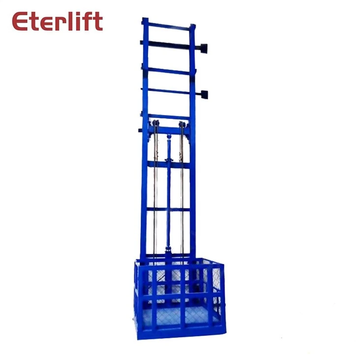 Chain Guide Rail Type Lifting Freight Elevator