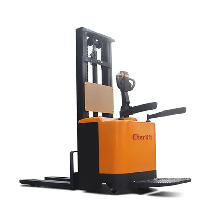 Trak Penimbun Palet Hidraulik Elektrik