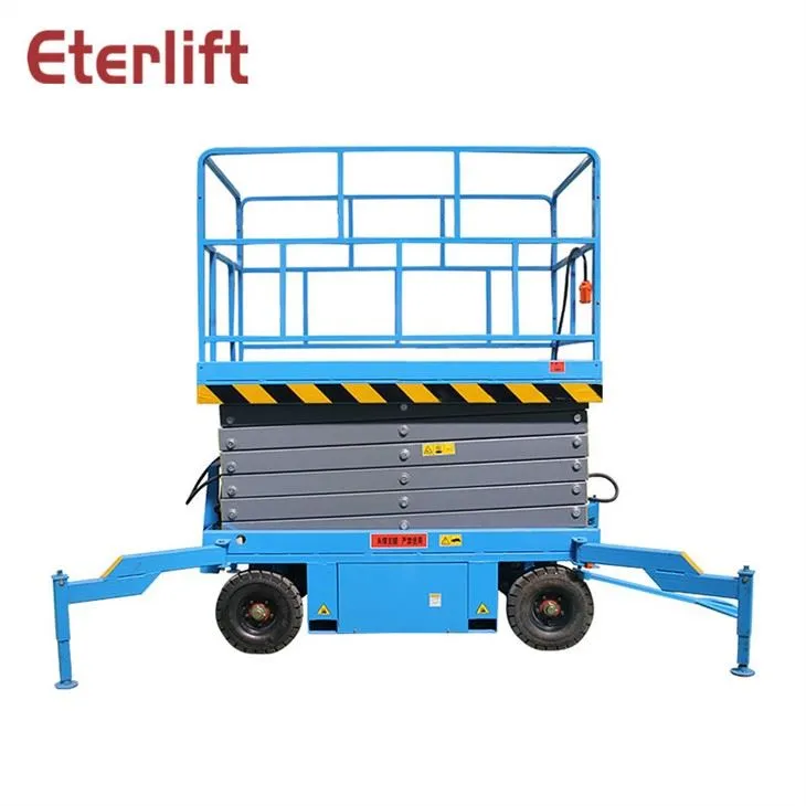 Angkat Gunting Platform Mengangkat Mudah Alih