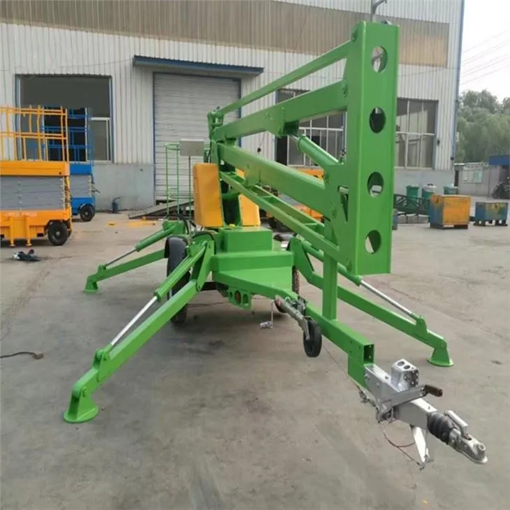 Towable Articulated Boom Lift