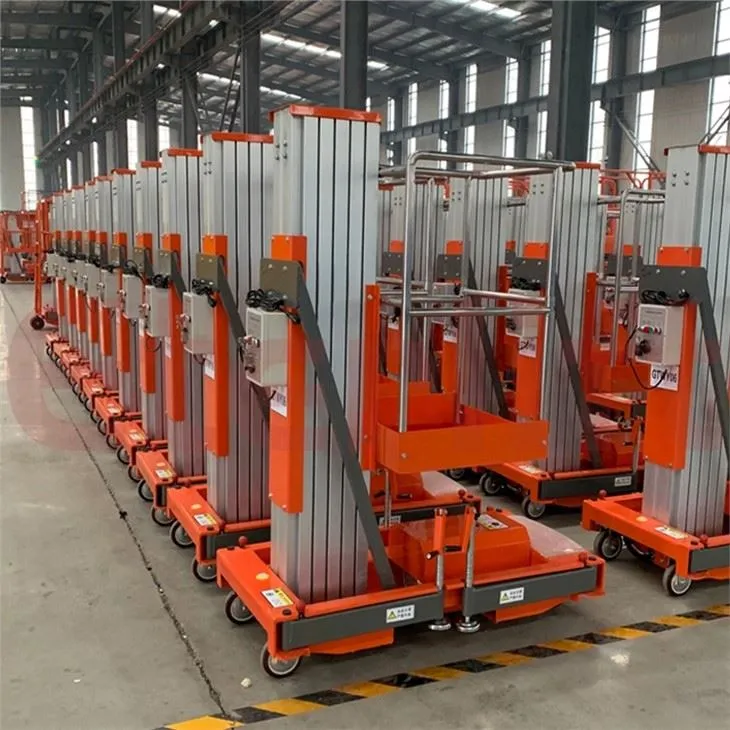 Tangga Aluminium Hidraulik Elektrik Mudah Alih