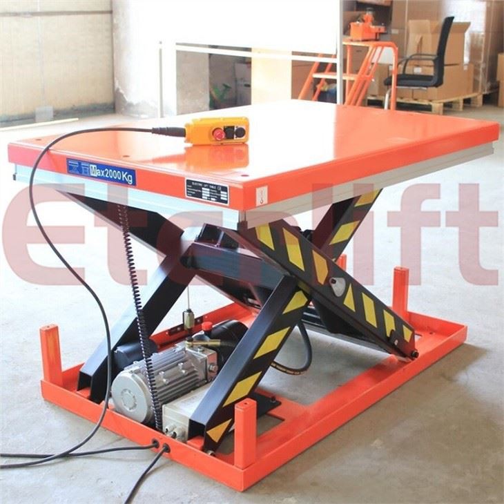 Reversible Scissor Lift For Cargo Transport