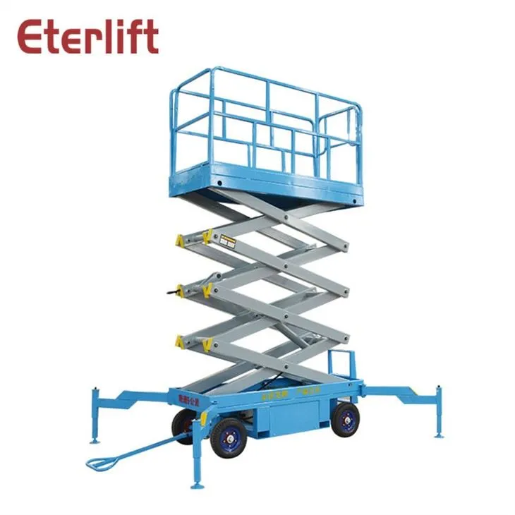 Platform Lif Gunting Hidraulik Separa Elektrik