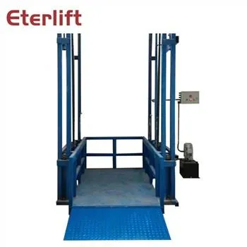3m Mengangkat Lif Kargo Rel Tinggi Untuk Gudang