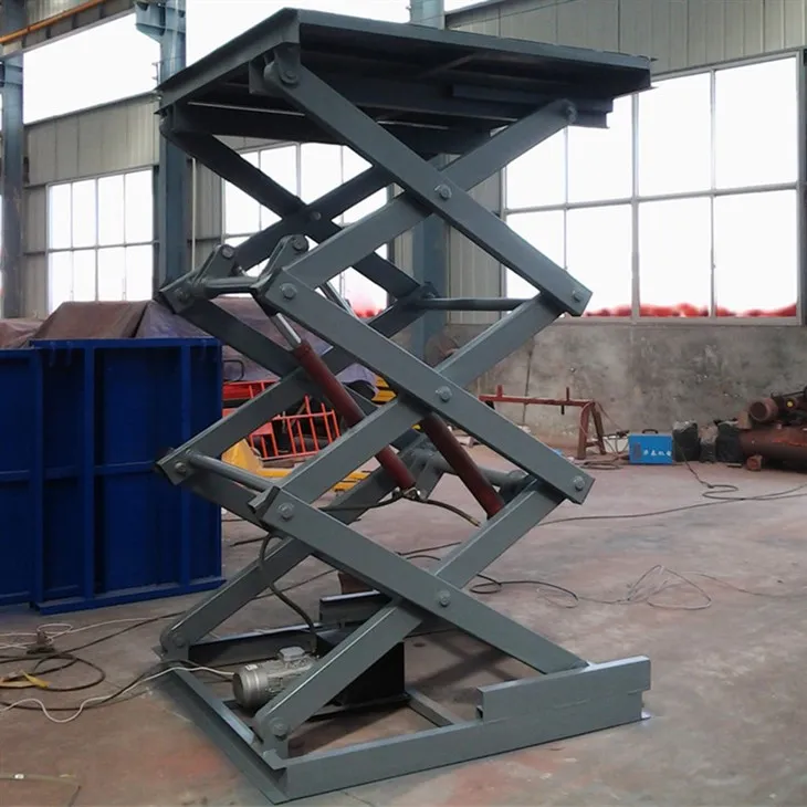 Meja Angkat Gunting Hidraulik Elektrik 2200lbs