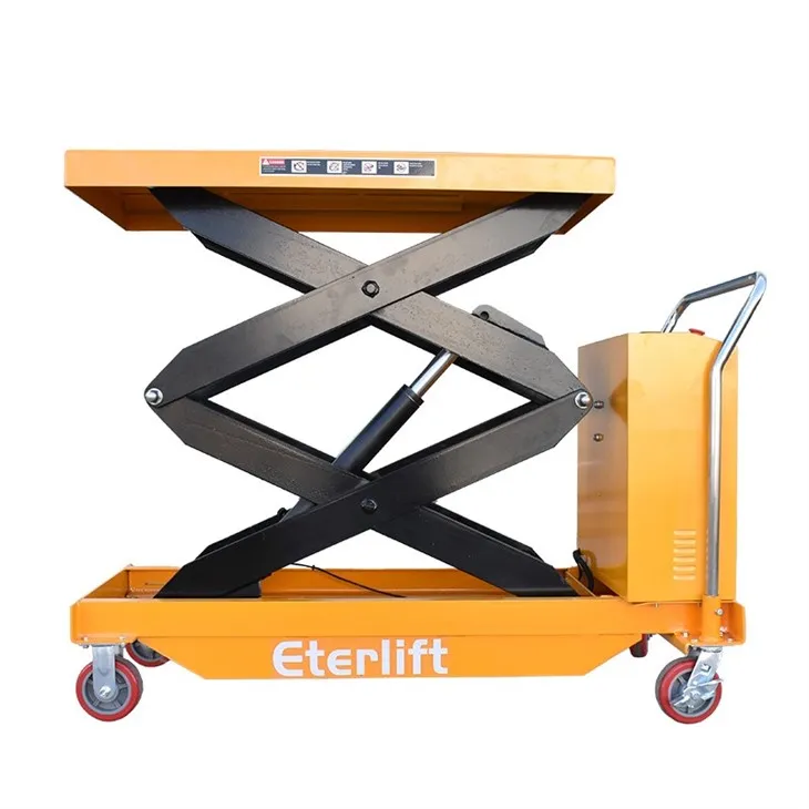 Electric Scissor Lift Table Cart