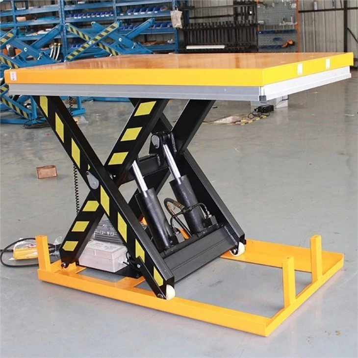 Fixed Scissor Lift Platform For Timber Transport