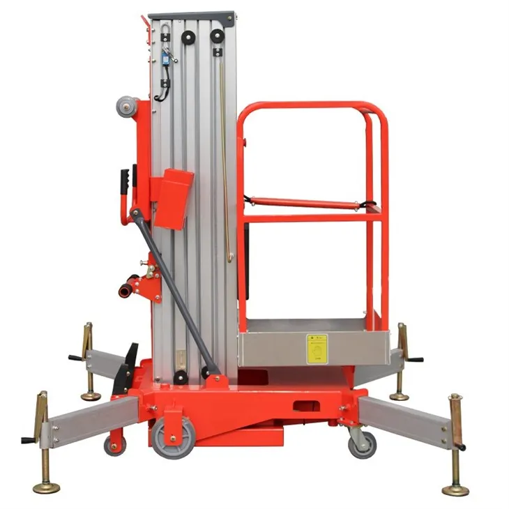 Aluminum Double Mast Lift